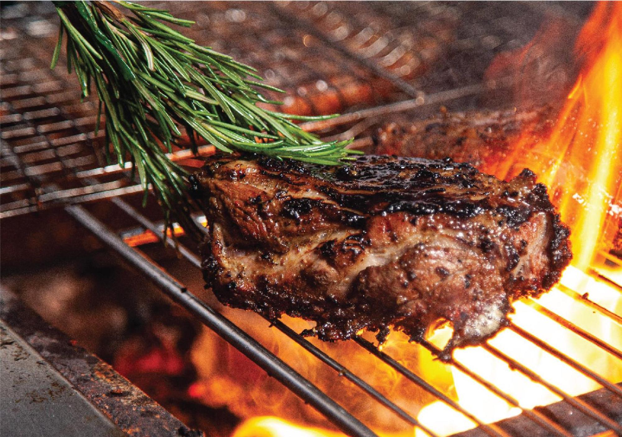 Jumeirah Messilah Beach Kuwait Kuwait City Екстер'єр фото A steak being grilled